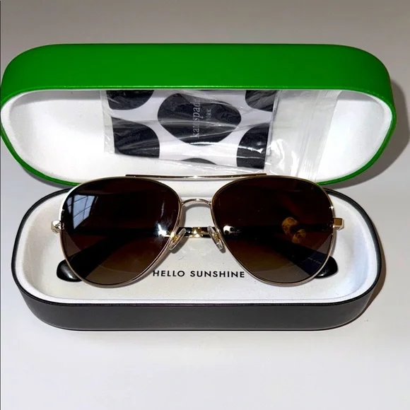 Kate Spade ♠️ New York Avaline2/S Aviator Sunglasses with Case display picture 3